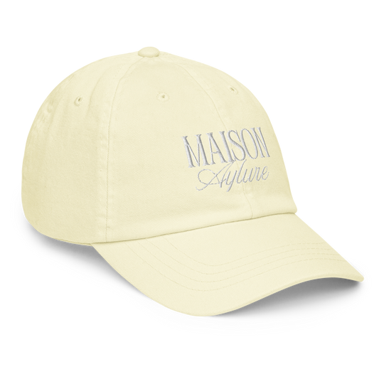 La Classique - Casquette brodée beurre