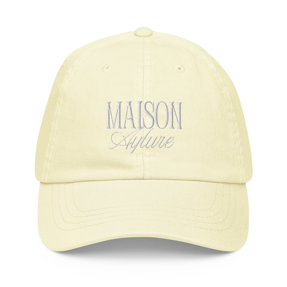 La Classique - Casquette brodée beurre