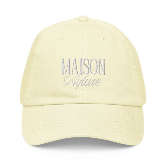 La Classique - Casquette brodée beurre
