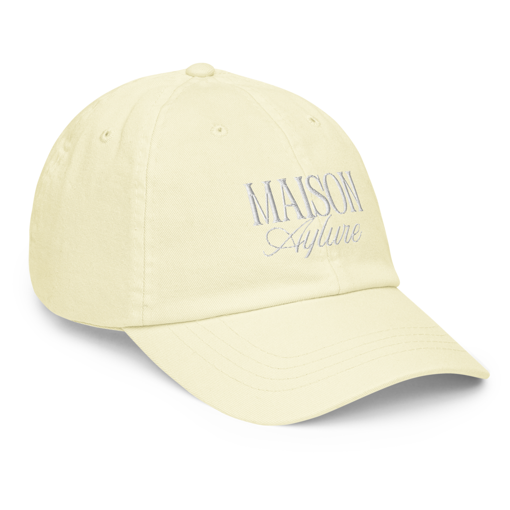 La Classique - Casquette brodée beurre